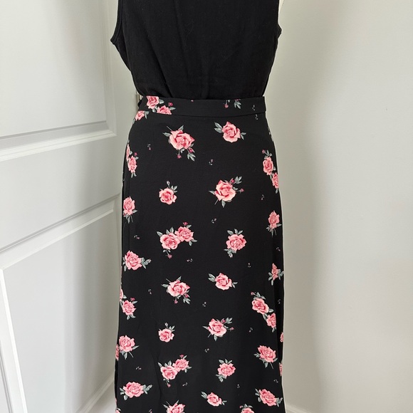 Floral midi skirt - Picture 4 of 9